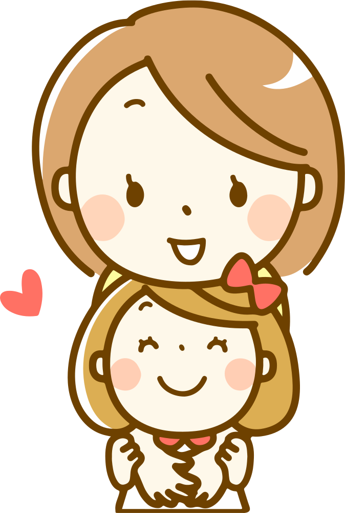 Onlinelabels Clip Art Mother And Daughter 1